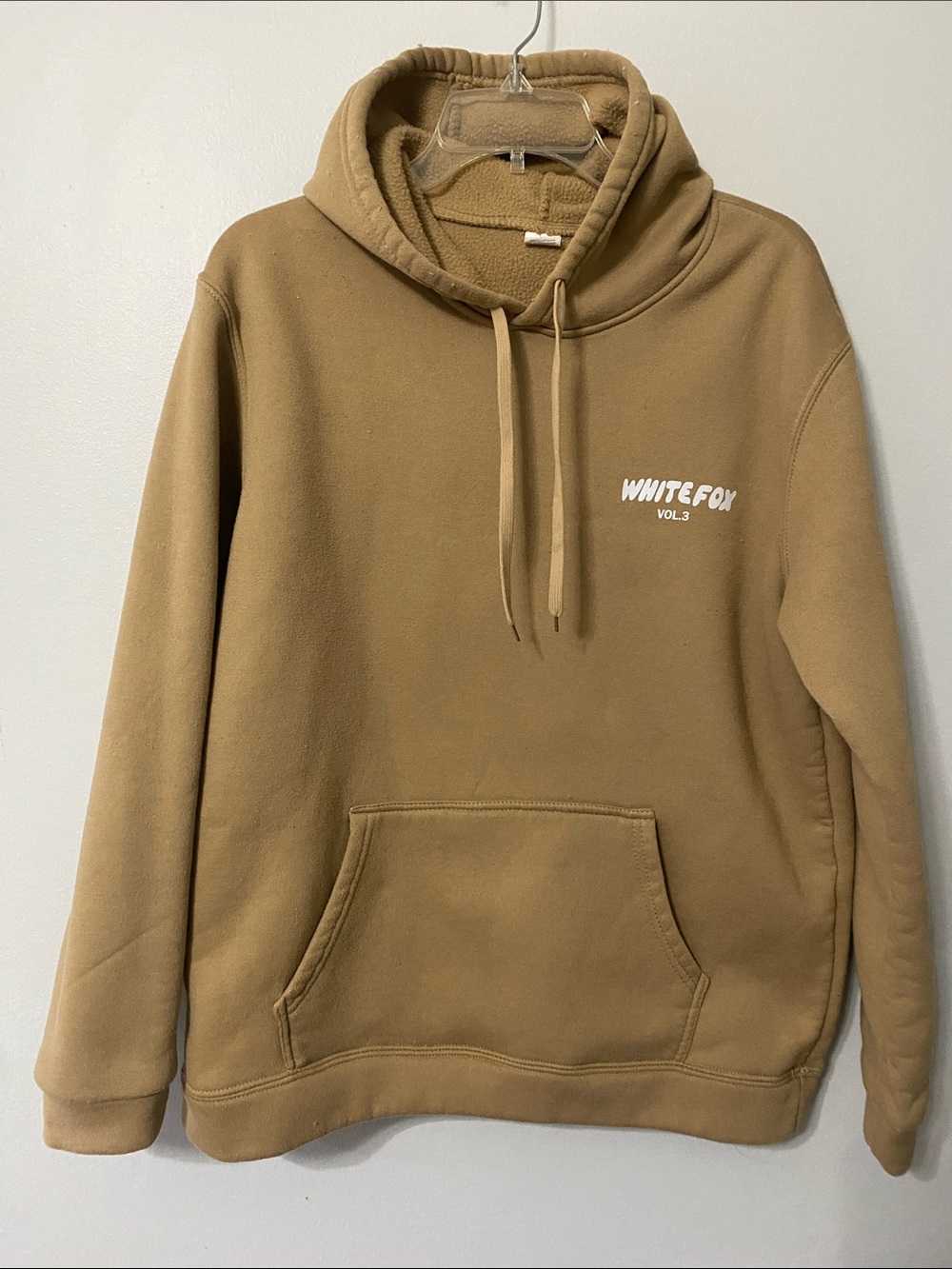 White Fox Boutique Camel/Tan Pullover Hoodie